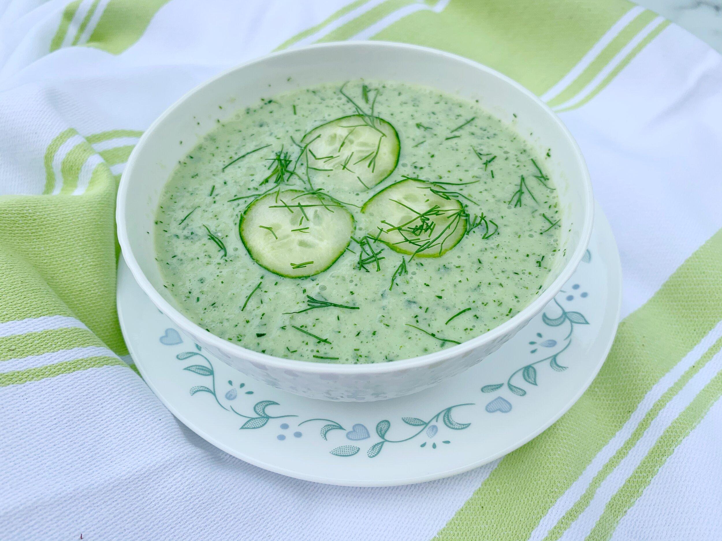 Cucumber Soup Recipe