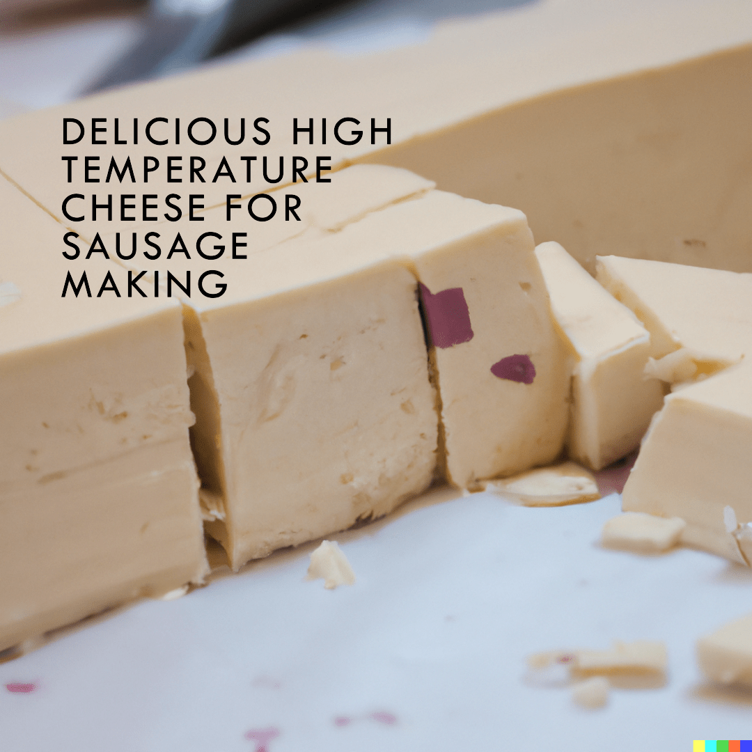 High Temperature Cheese for Sausage Making