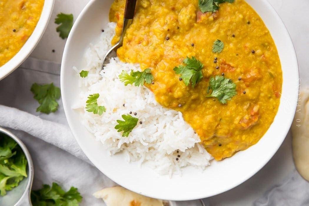 Vegan Yellow Lentil Curry Recipe