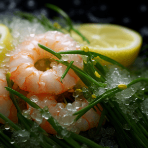 Lemon zest seafood